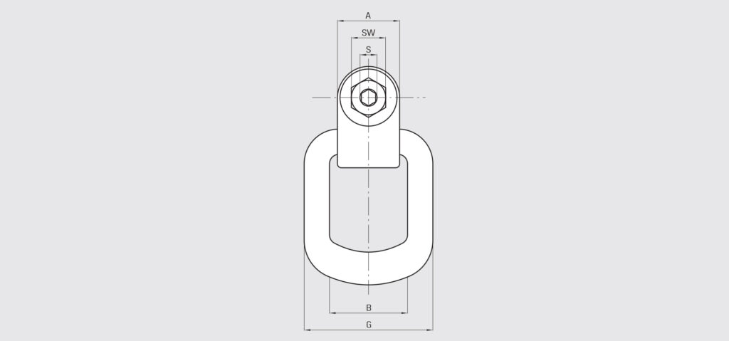 Technische Zeichnung – Anschlagwirbel GK10 LBO