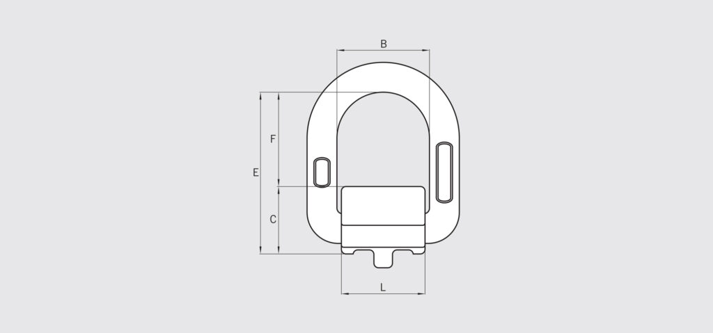Technische Zeichnung – Lastbock GK8